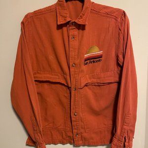 Orange ASOS "San Antonio" Twill shirt